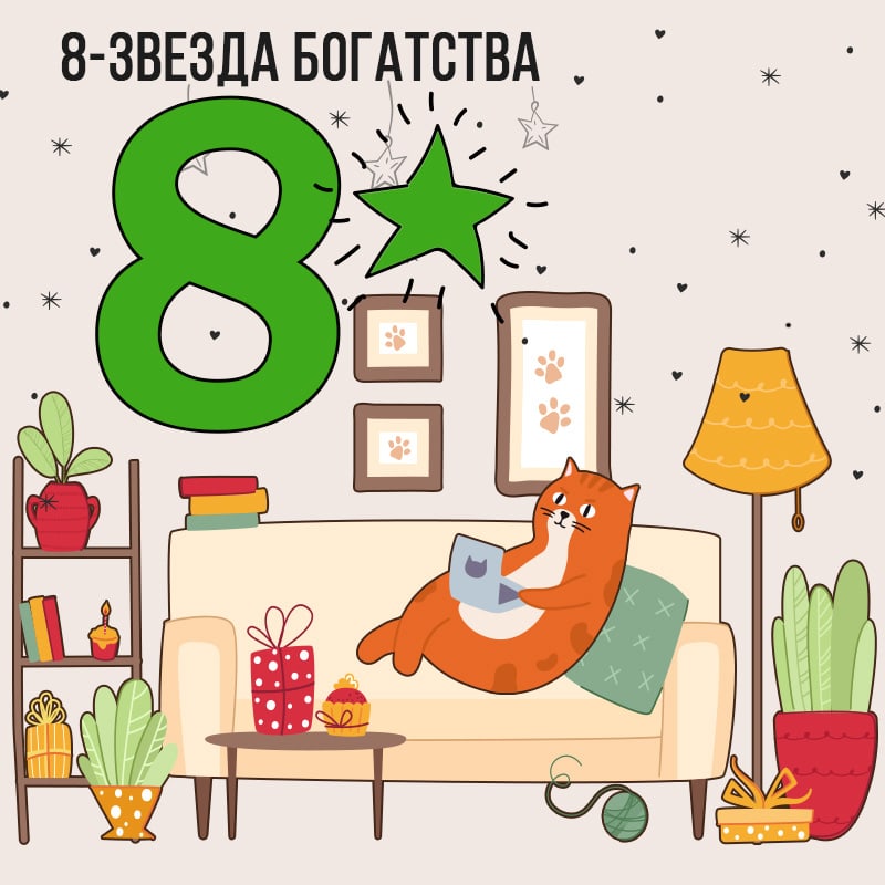 Летящая звезда 8 (Звезда Богатства)
