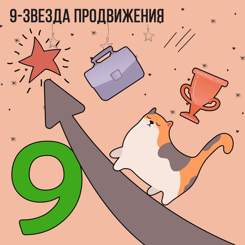 Летящая звезда 9 ( Звезда Продвижения)