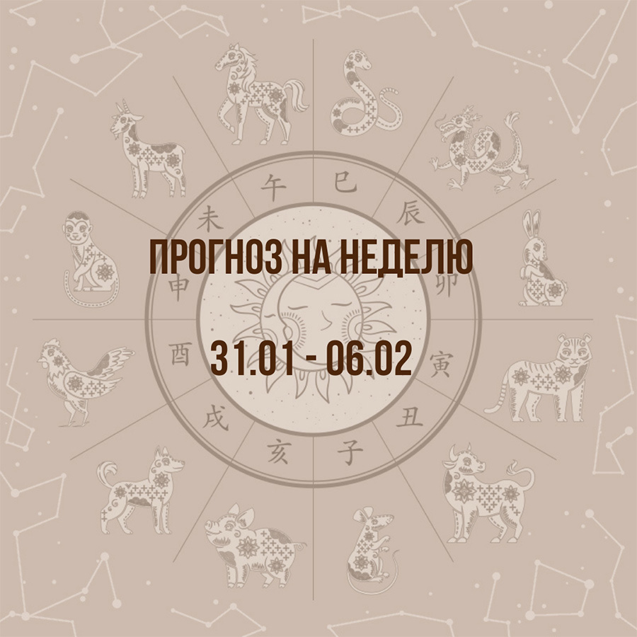Прогноз на неделю с 31 января по 6 февраля