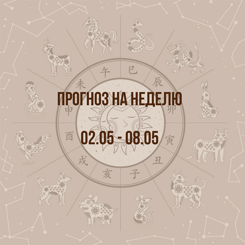 Прогноз на неделю с 2 мая по 8 мая