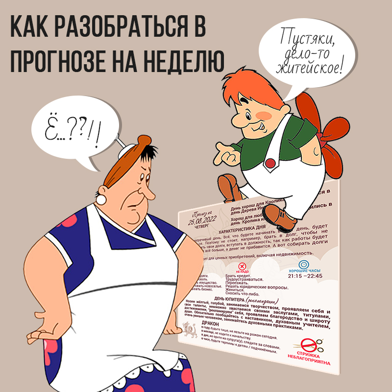 Как разобраться в прогнозе на неделю
