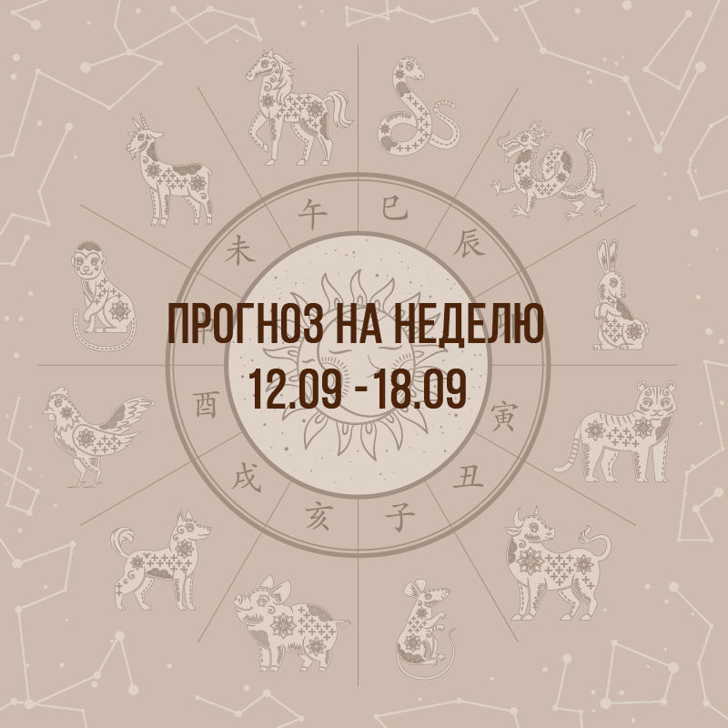 Прогноз на неделю с 12 по 18 сентября