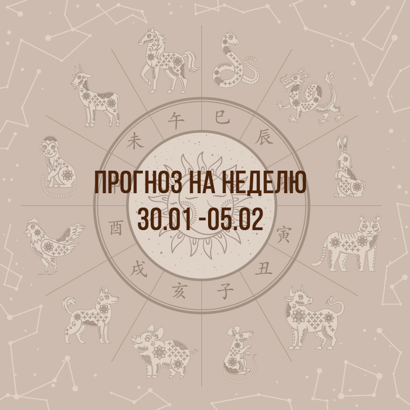 Прогноз на неделю с 30 января по 5 февраля