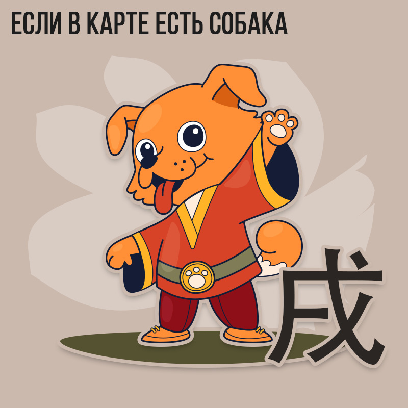 Если в карте есть Собака 2023