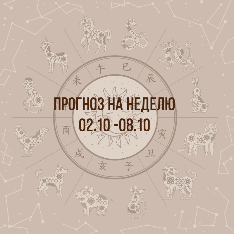 Прогноз на неделю с 2 по 8 октября