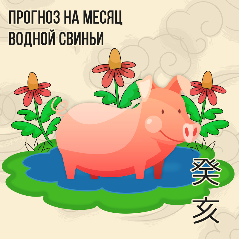 Прогноз на месяц Водной Свиньи