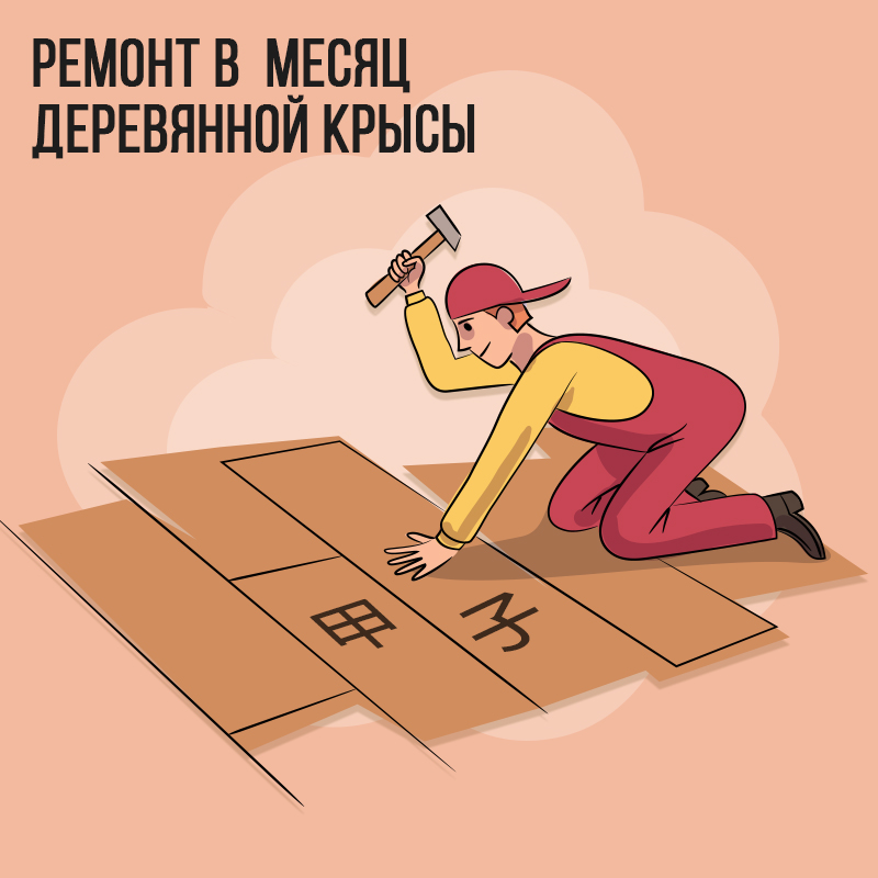 Ремонт в Декабре (в месяц Деревянной Крысы)