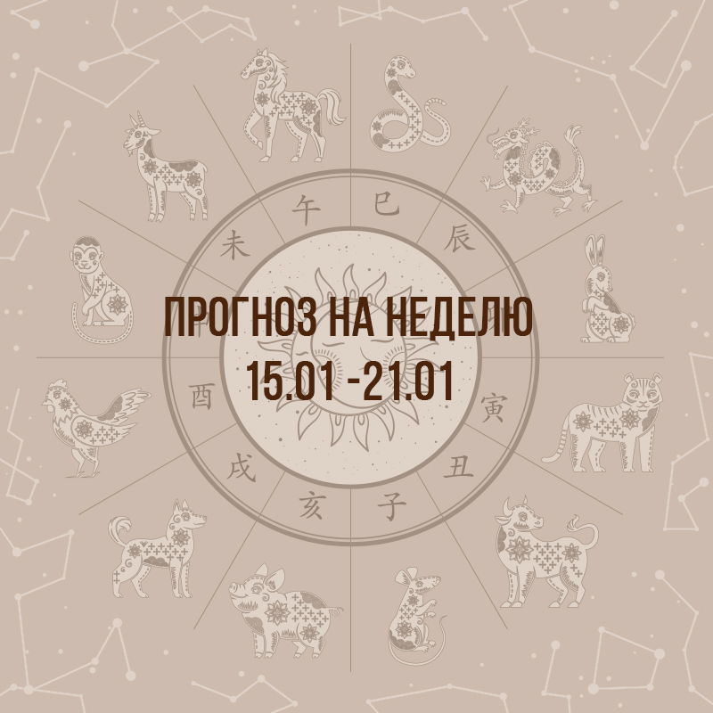 Прогноз на неделю с 15 по 21 января