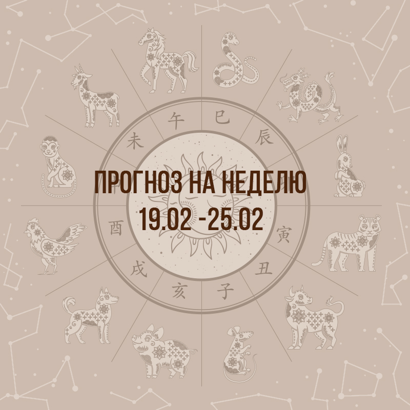 Прогноз на неделю с 19 по 25 февраля