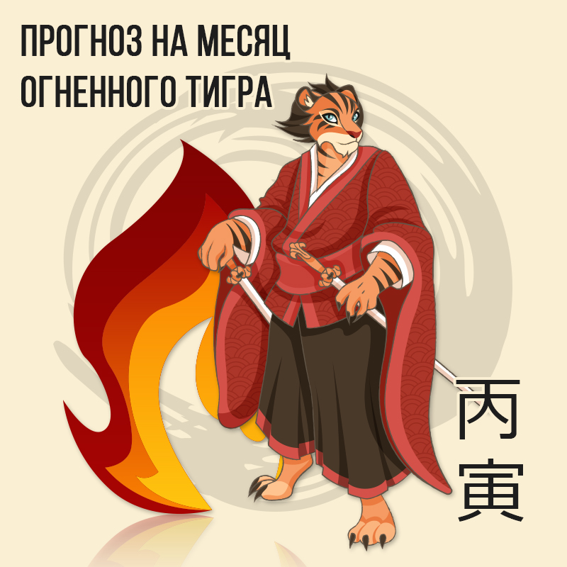 Прогноз на месяц Огненного Тигра
