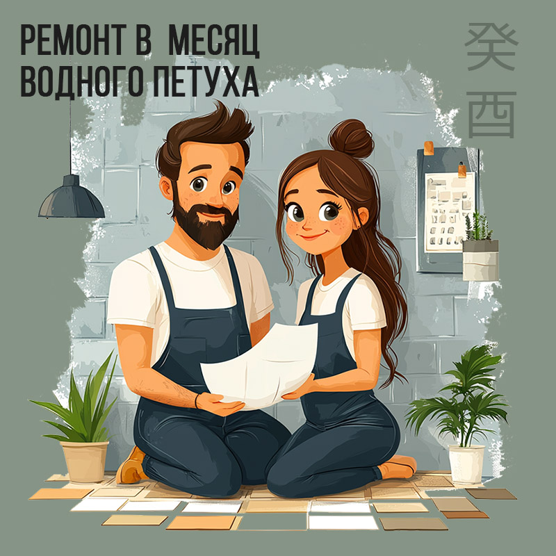 Ремонт в Сентябре (в месяц Водного Петуха)