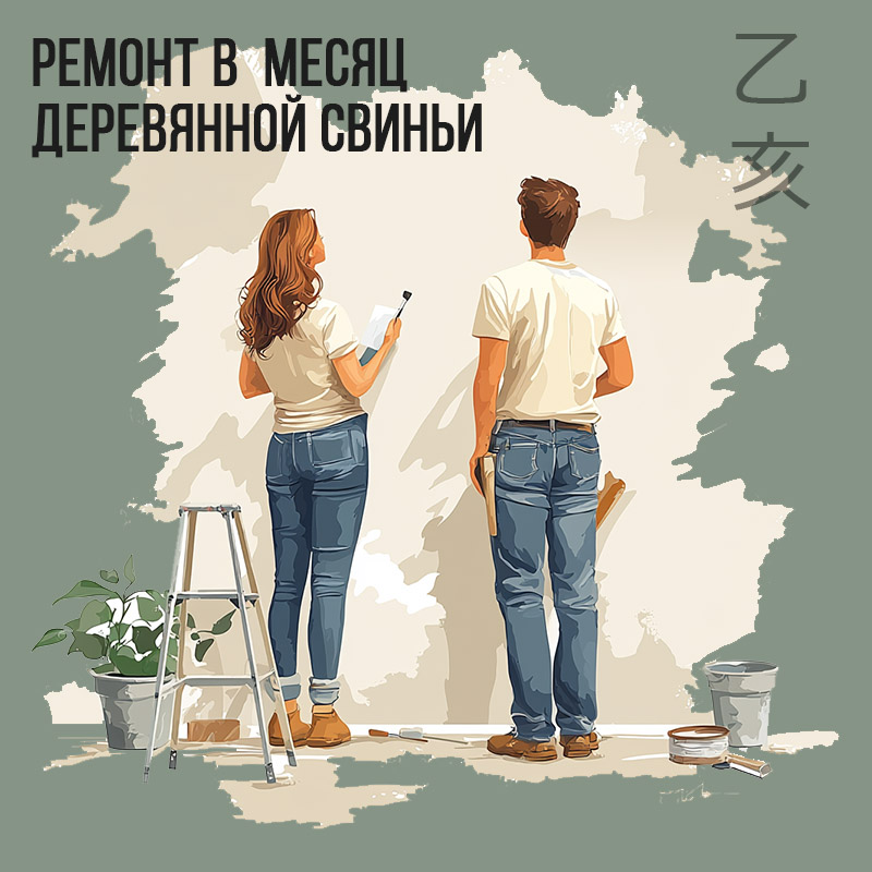 Ремонт в Ноябре (в месяц Деревянной Свиньи)