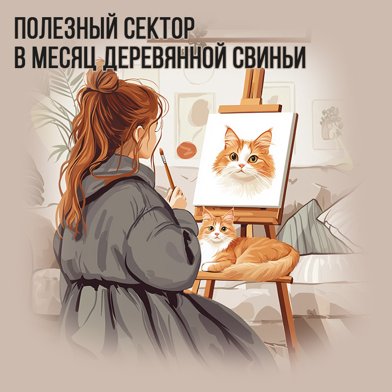 Полезный сектор в Ноябре (в месяц Деревянной Свиньи)