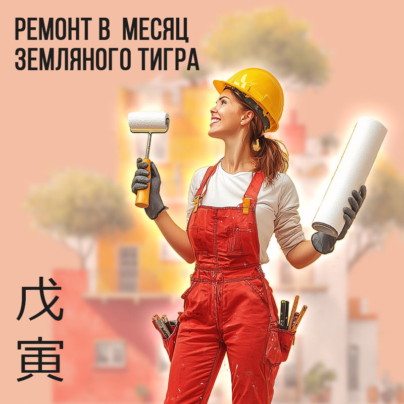 Ремонт в Феврале (в месяц Земляного Тигра)