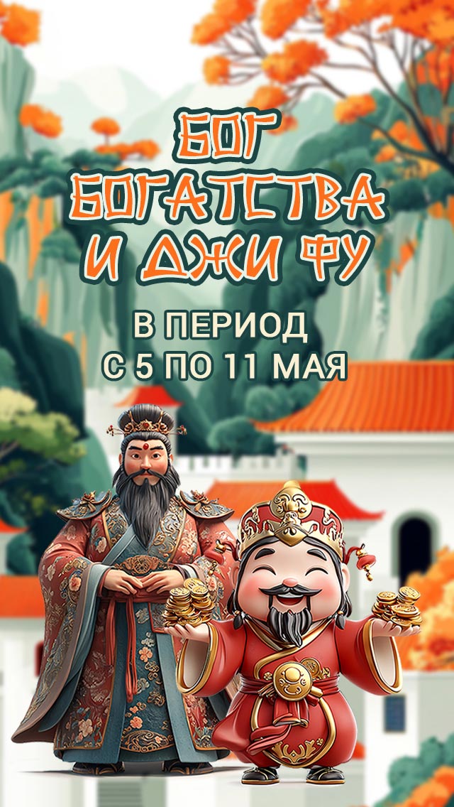 Прогноз на неделю (05-11) : Бог богатства и Джи Фу