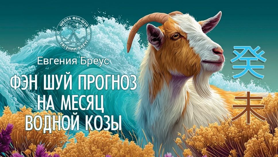 Фэн Шуй прогноз на месяц Водной Козы. Видео