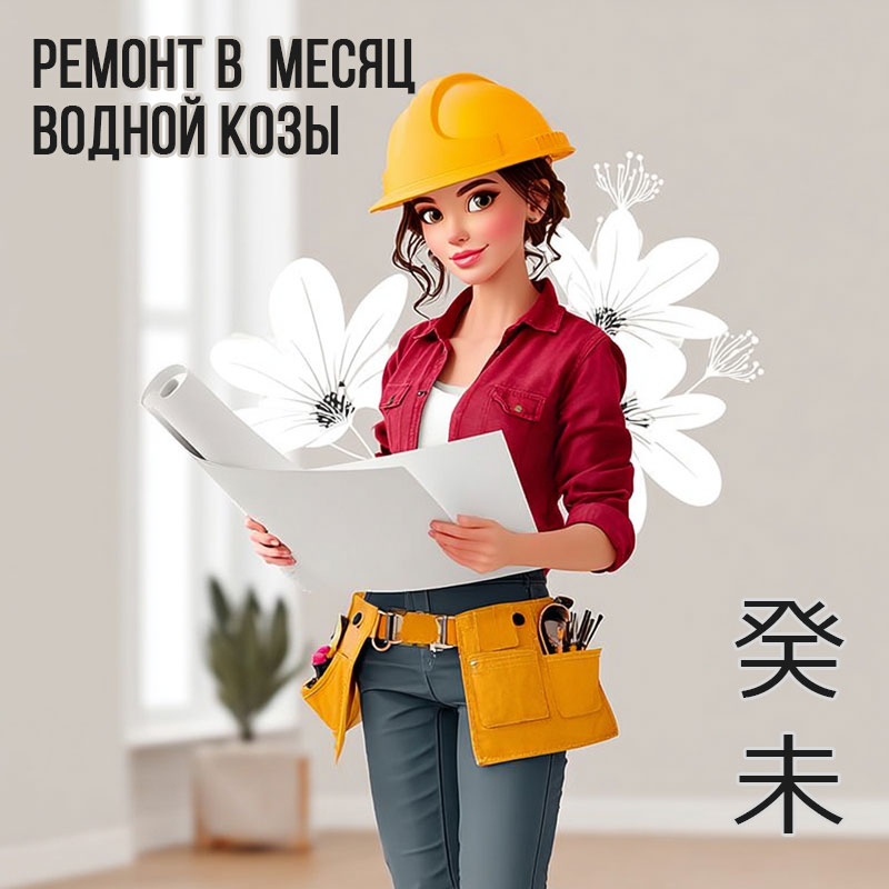 Ремонт в Июле (в месяц Водной Козы)