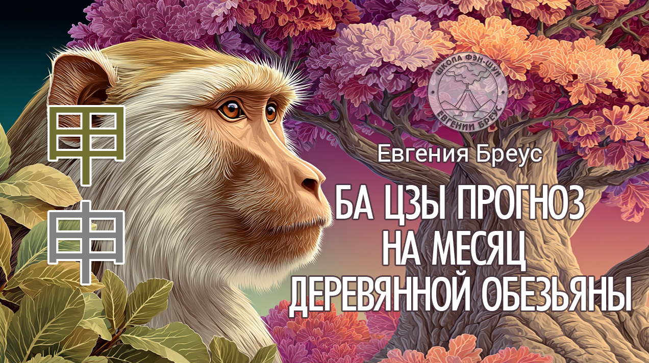 Ба Цзы прогноз на месяц Деревянной Обезьяны. Видео.