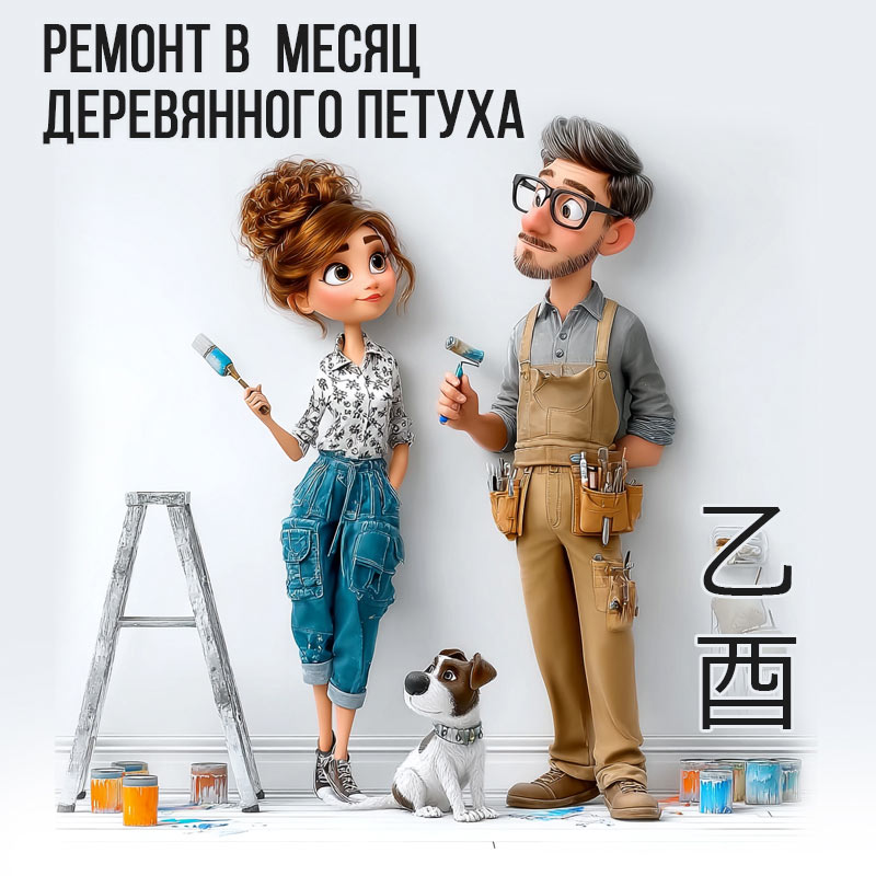 Ремонт в Сентябре (в месяц Деревянного Петуха)