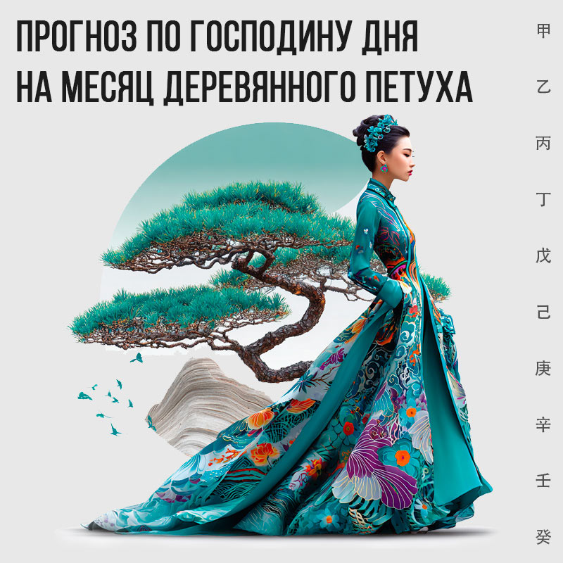 Прогнозы по Господину дня (элемента личности) на месяц Деревянного Петуха