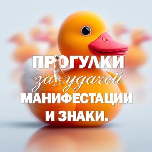 Прогулки за удачей: Манифестации и Знаки