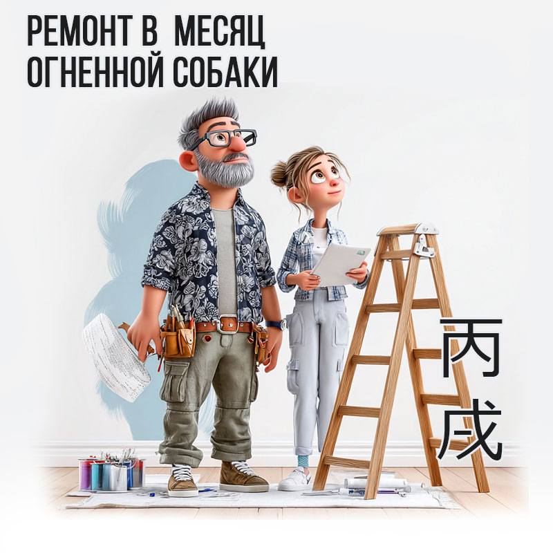 Ремонт в Октябре (в месяц Огненной Собаки)