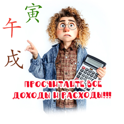 постарайтесь просчитать все доходы
