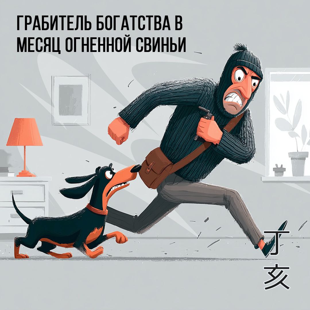 Грабитель богатства в Ноябре (месяц Огненной Свиньи)