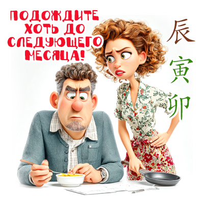 Подождите хоть до следующего месяца