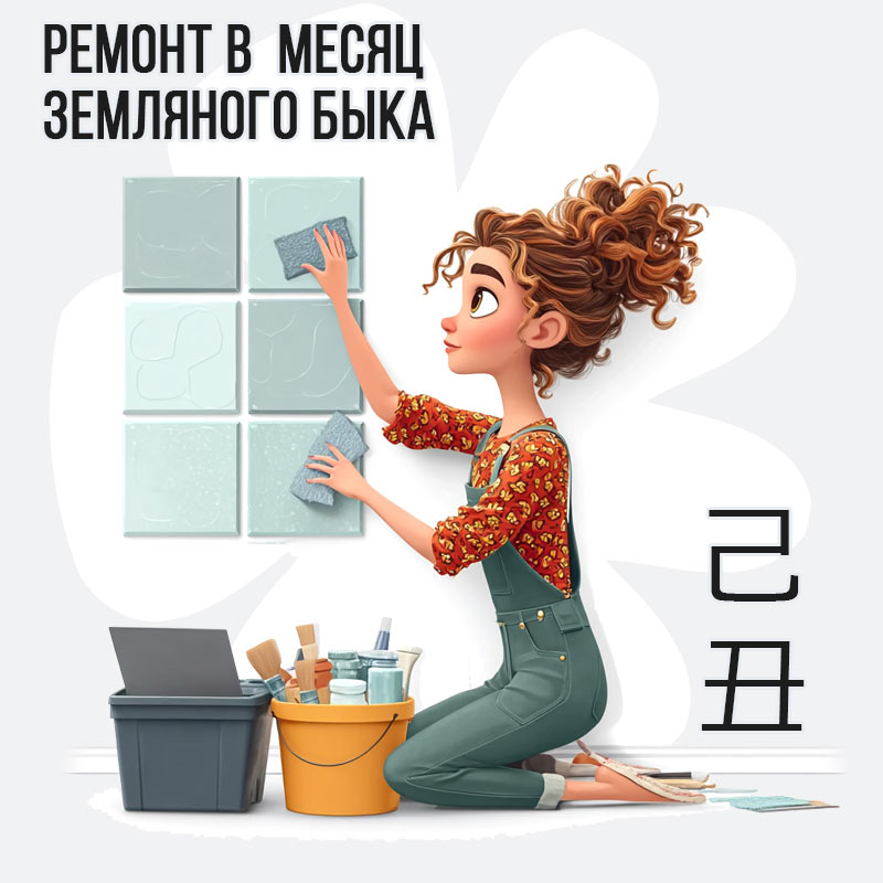 Ремонт в Январе (в месяц Земляного Быка)