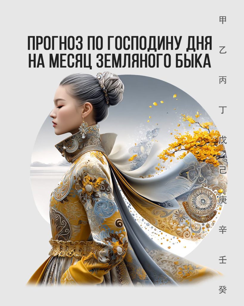 Прогноз на месяц Земляного Быка по некоторым Элементам личности (Господину дня)