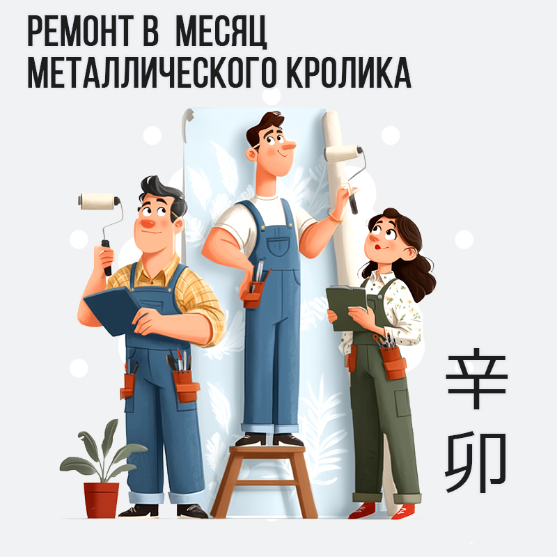 Ремонт в Марте (месяц Металлического Кролика 辛卯)