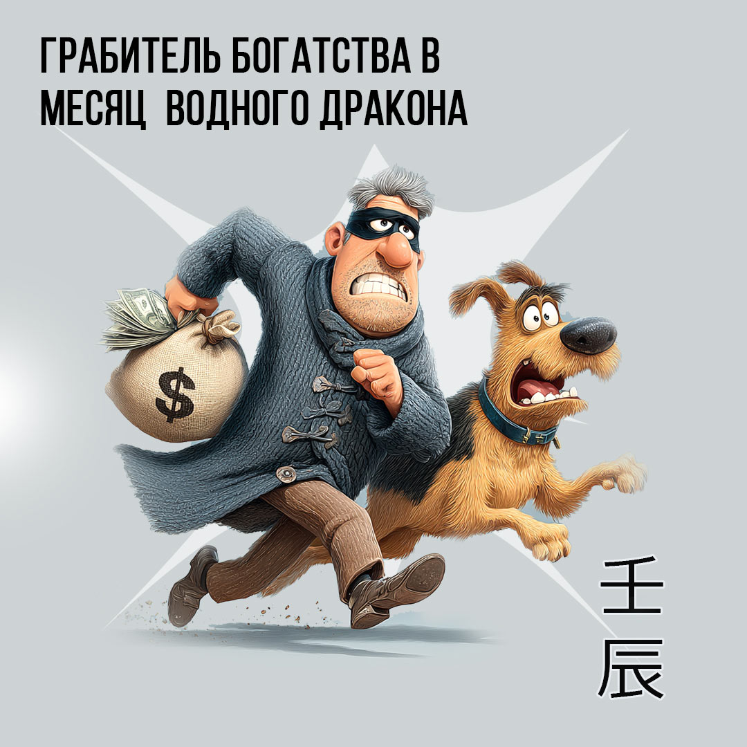 Грабитель Богатства в Апреле (месяц Водного Дракона 壬辰)