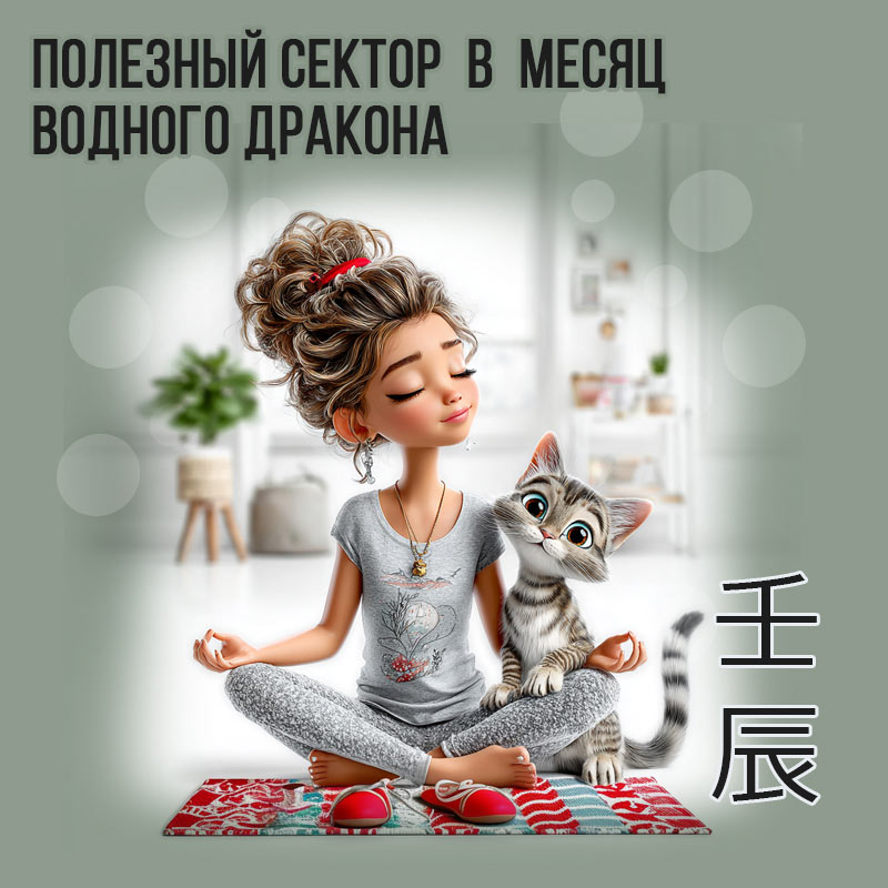 Полезный сектор в Апреле (месяц Водного Дракона壬辰)