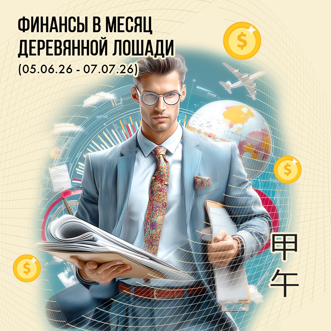 Финансы в Июне (месяц Деревянной Лошади 甲午)