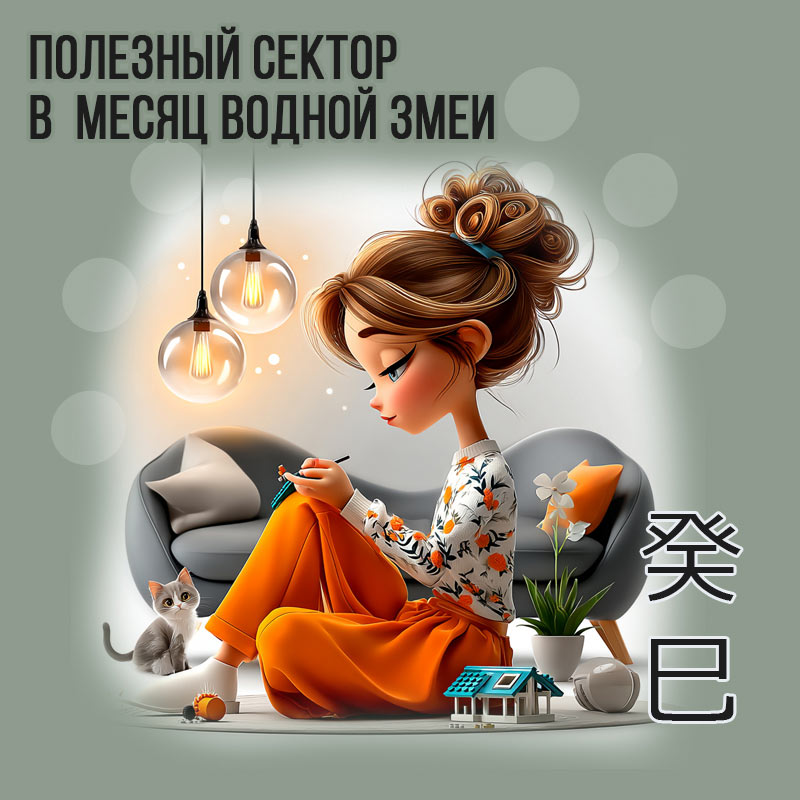 Полезный сектор Мае (месяц Водной Змеи 癸巳)
