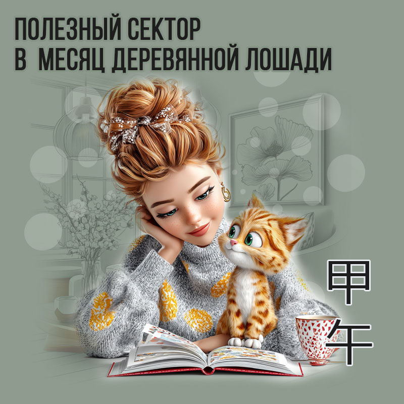 Полезный сектор Июня (месяц Деревянной Лошади 甲午)