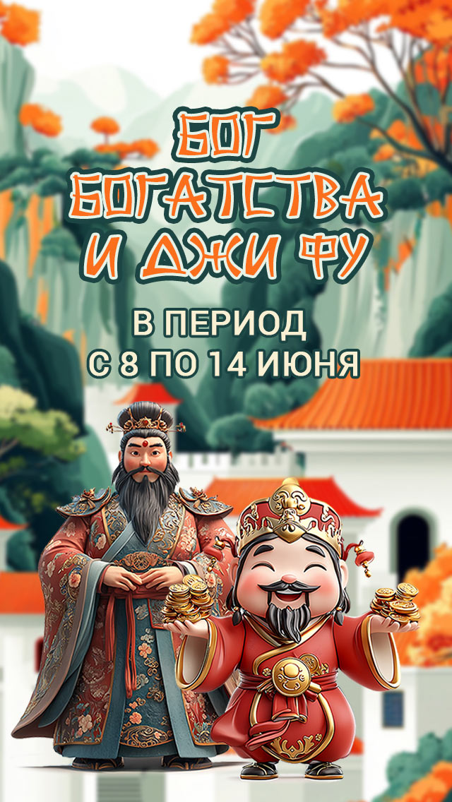 Прогноз на неделю (8-14) : Бог богатства и Джи Фу